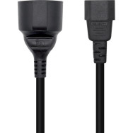 cable aisens adaptador c14 macho a schuko hembra