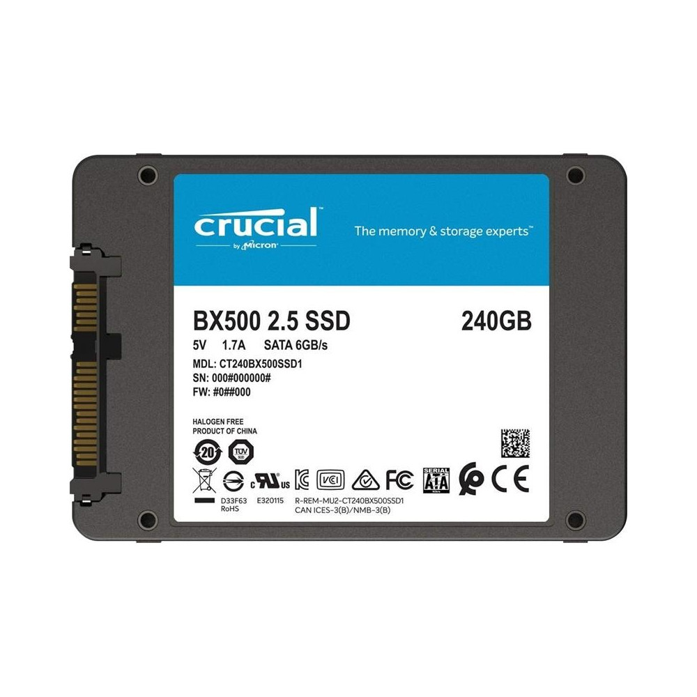 disco duro ssd crucial 240gb bx500