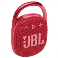 altavoz jbl clip 4  wireless bluetooth 5.1 ip67 red