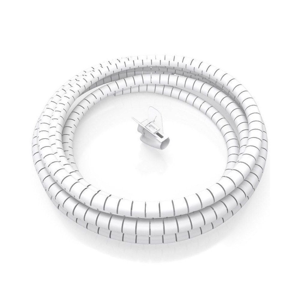 organizador de cable aisens flexible 25mm 3m white