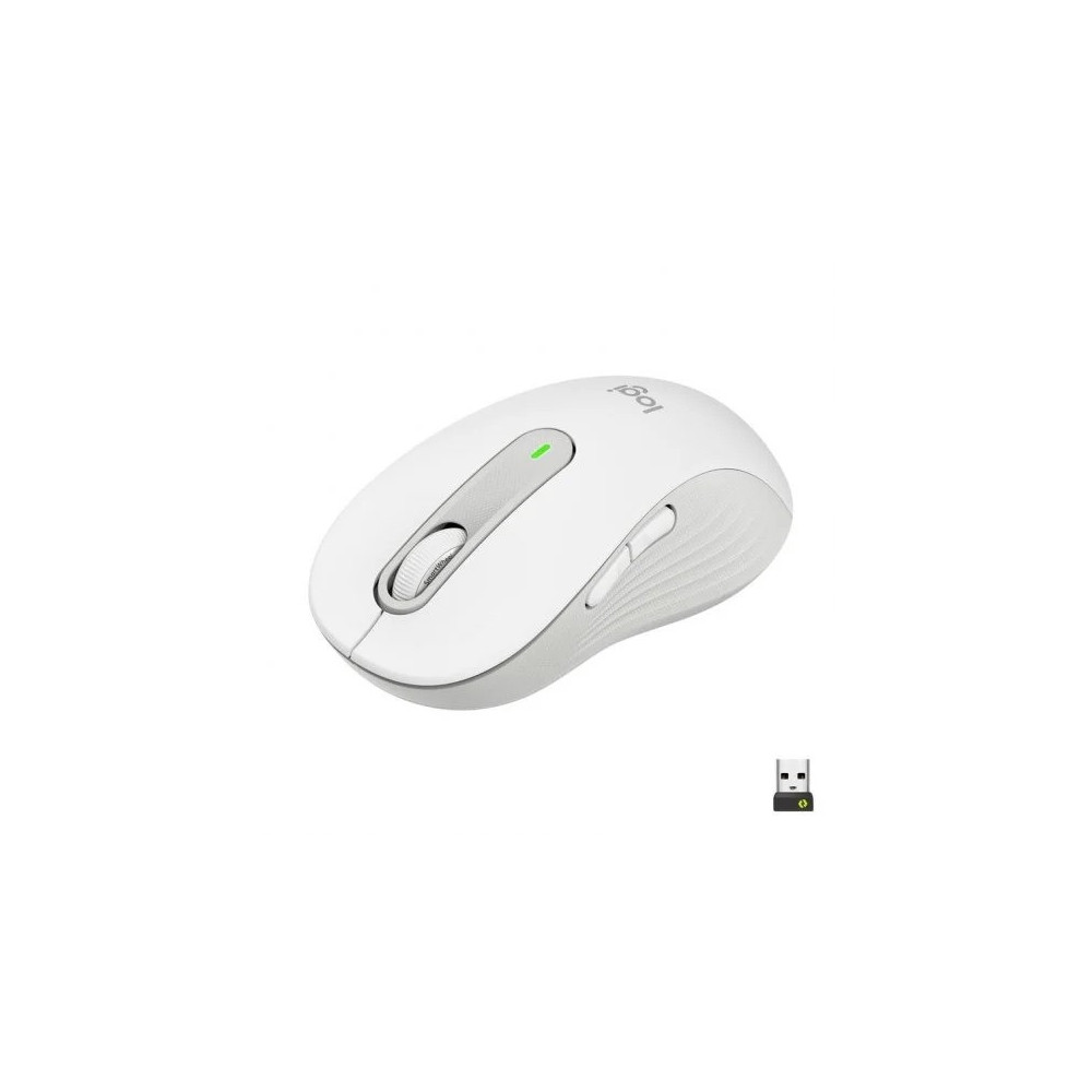 raton logitech signature m650 l wireless white