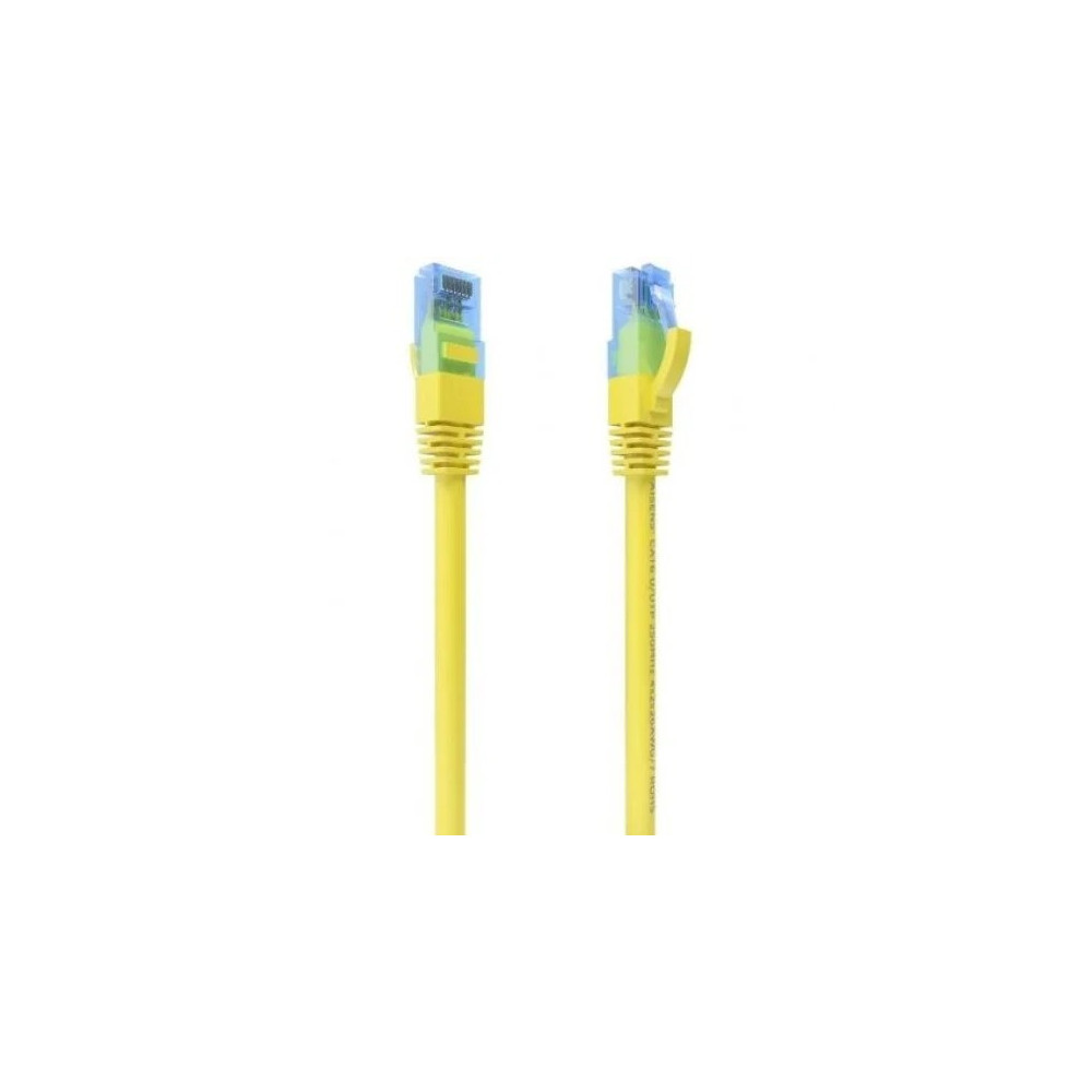 cable de red cat.6 utp 0.3m aisens yellow