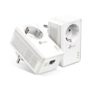 powerline tp-link av1000 kit 2 blanco (tl-pa7017p kit)