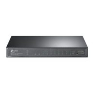 switch tp-link 8xrj45 gbe 2xsfp poe+ negro (tl-sg2210p)