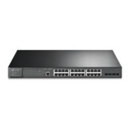 switch tp-link 24xrj45 gbe 4sfp poe+ rack (tl-sg3428mp)