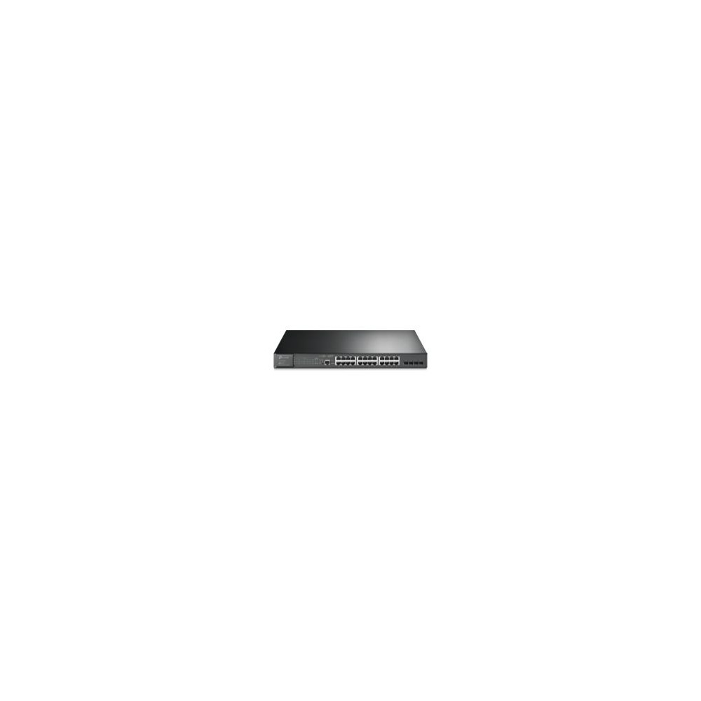 switch tp-link 24xrj45 gbe 4sfp poe+ rack (tl-sg3428mp)