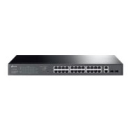 switch tp-link 26xrj45 2xsfp poe+ rack 1u (tl-sg1428pe)