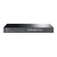 switch tp-link 16xrj45 gbe 2xsfp rack negro (tl-sg2218)