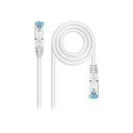 latiguillo nanocable cat.7 sftp 1m blanco(10.20.1701-w)