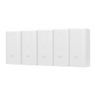 inyector poe ubiquiti 24vdc 1a gbit (poe-24-24w-g-wh)
