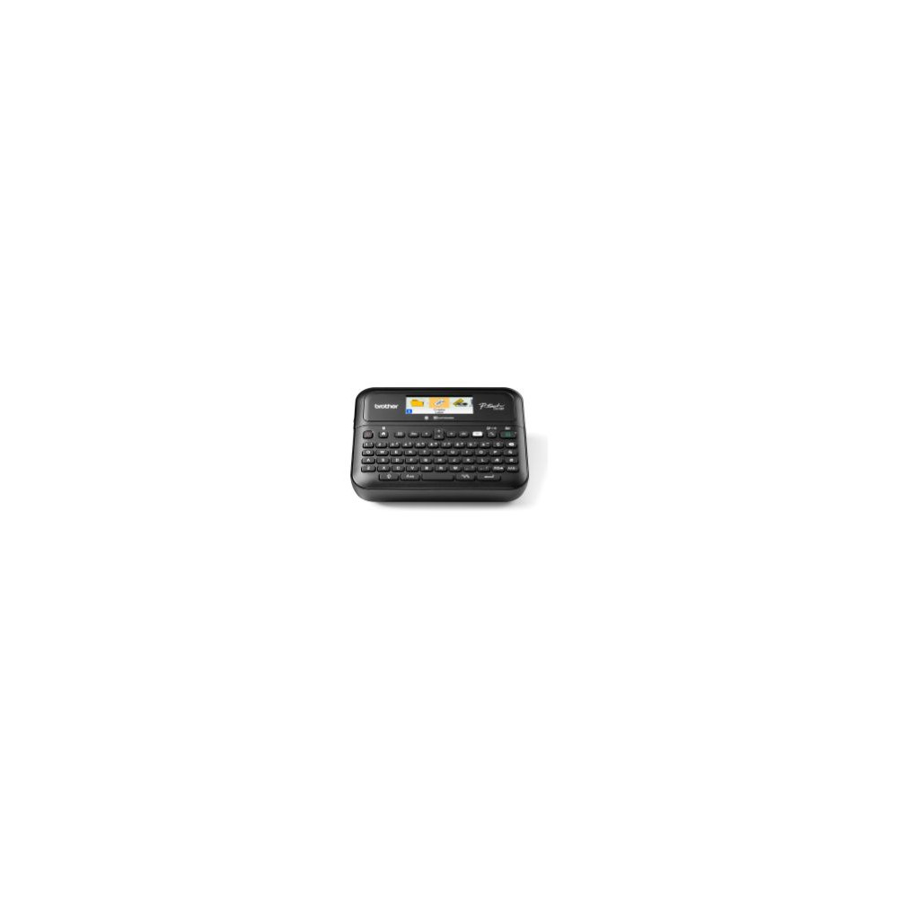 rotuladora brother lcd usb/bt negra (pt-d610btvp)