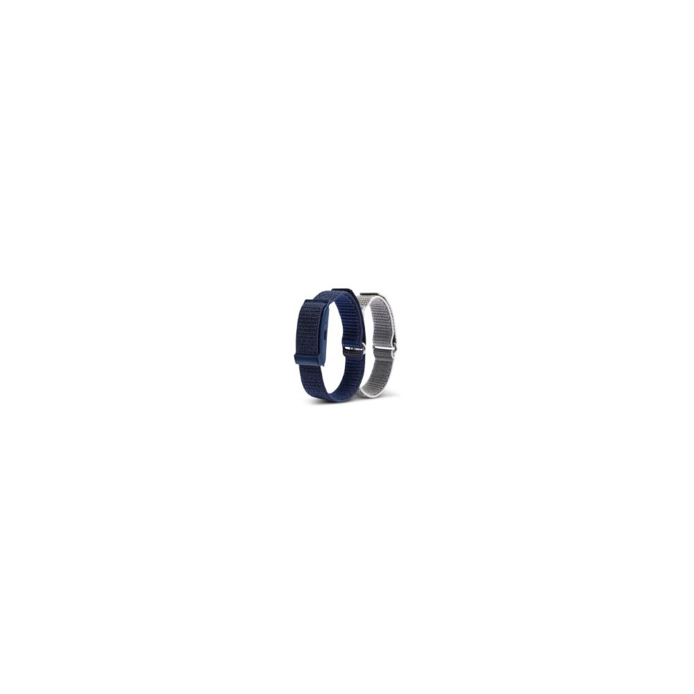 smartband nilox onair screenless 2 correas azul-gris
