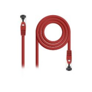 cable red nanocable cat8.1 25cm rojo (10.20.2000-l25-r)
