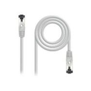 cable nanocable cat.8.1 rj45 sstp gris 0.5m(10.20.2000)