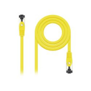 nanocable cat8.1 sstp amarillo 25cm(10.20.2000-l25-y)