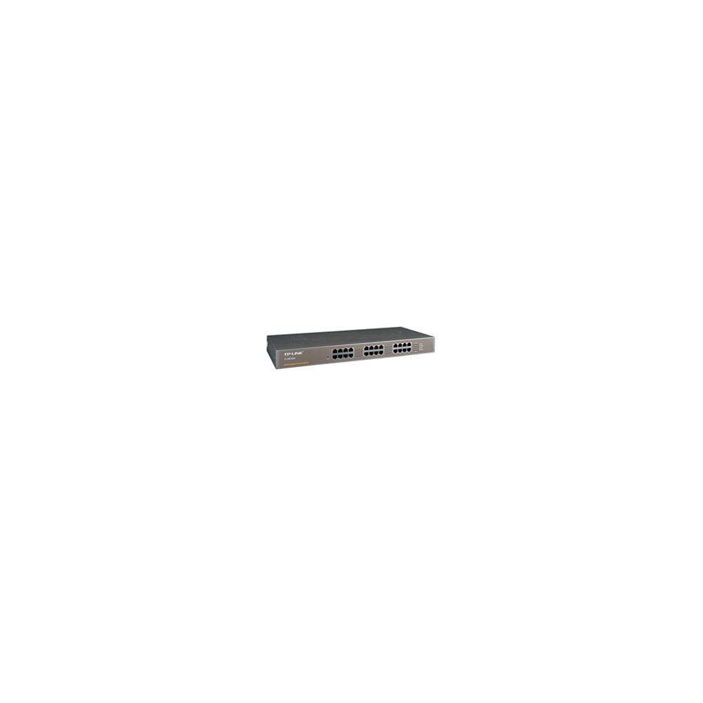 switch tp-link 24xrj45 gbe rack gris (tl-sg1024d)
