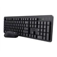 teclado + raton trust ody ii wireless silent black
