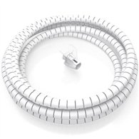 organizador de cable aisens flexible 25mm 2m white