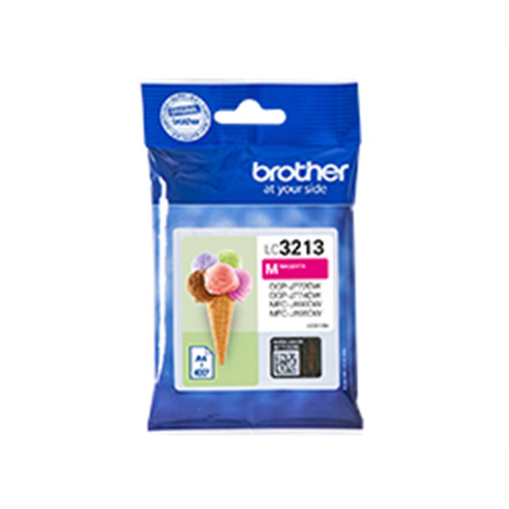 tinta brother magenta 400 páginas (lc3213m)