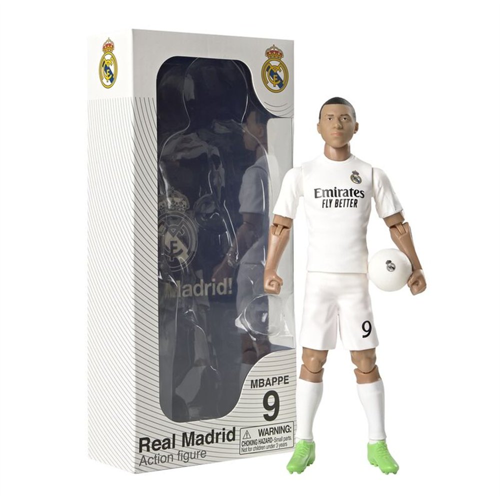 figura action mbappe real madrid 20cm