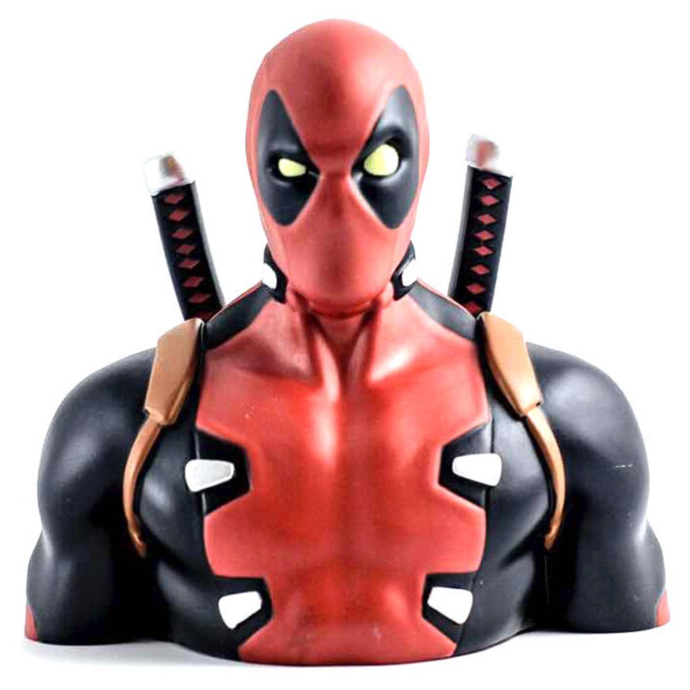 busto hucha deadpool marvel 20cm