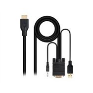 cable vga/m+audio/m+usb-a/m a hdmi/m 1.8m (10.15.4612)