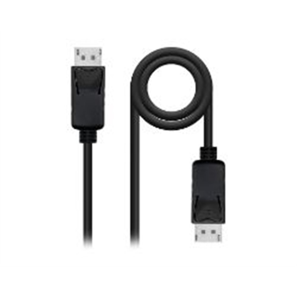cable nanocable dp/m-dp/m 0.5m negro (10.15.2800)