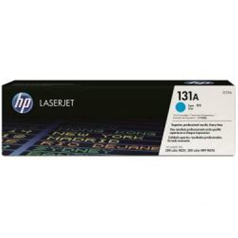 toner hp laserjet pro cian 131a 1800 páginas (cf211a)