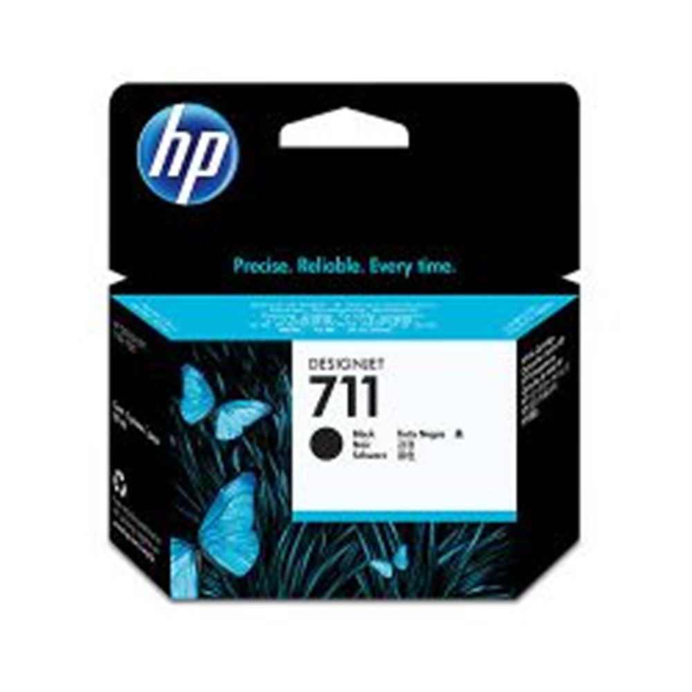 tinta hp designjet 711 negro 80ml (cz133a)