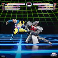 blister 2 figuras wolverine & silver samurai gameverse marvel legends 15cm