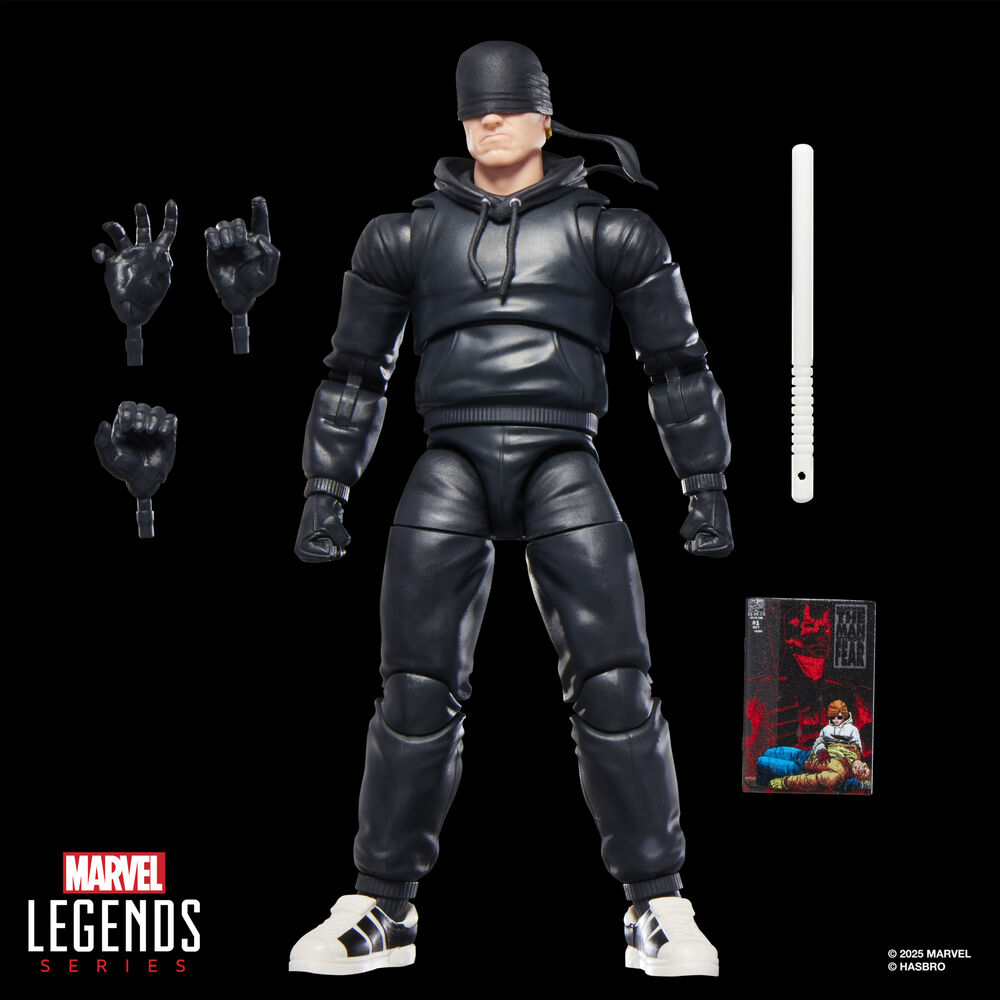 figura daredevil the man without fear daredevil marvel legends series 15cm