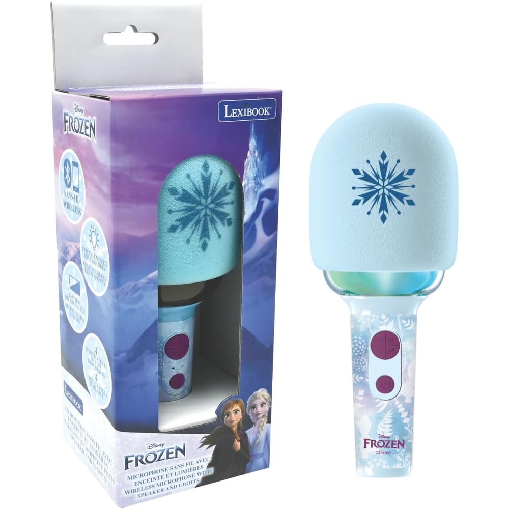 microfono karaoke frozen disney