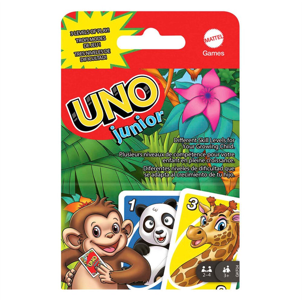 juego cartas uno junior