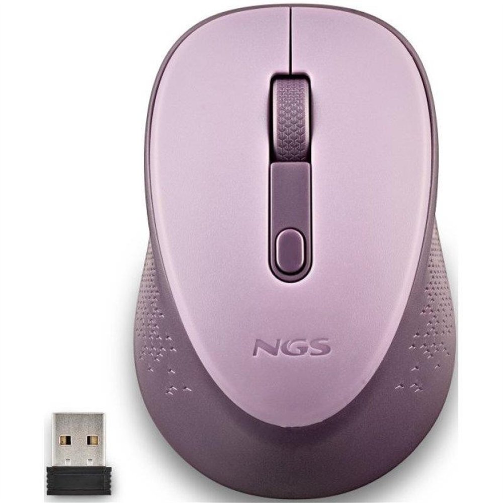 raton ngs dew lilac wireless silent purple