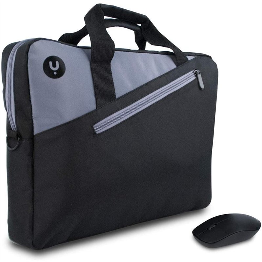 maletin ngs monray master 15,6 black + raton wireless black