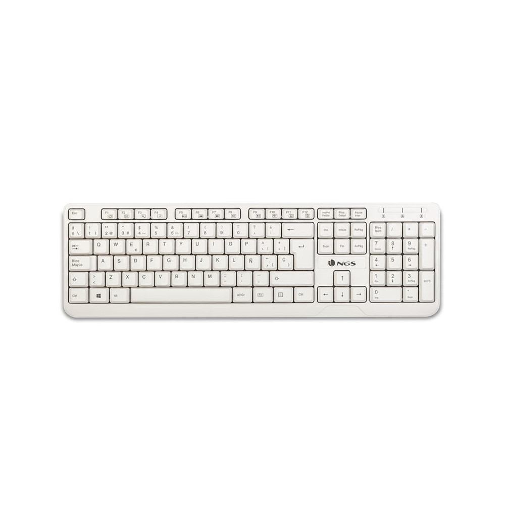teclado ngs spike usb white