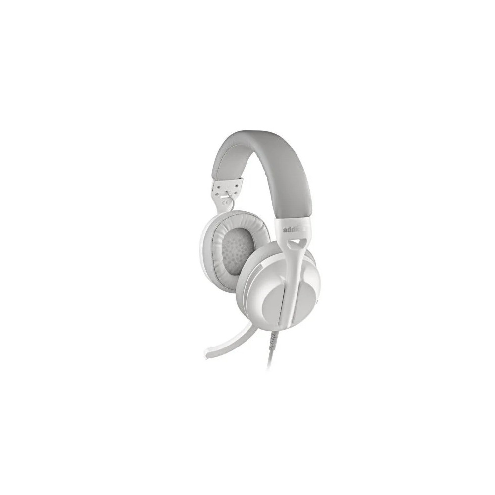 auriculares + microfono ngs vox805 usb-a/c white