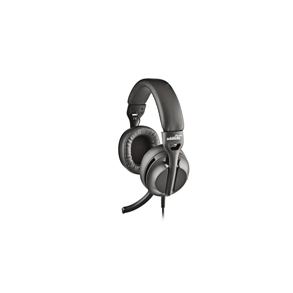 auriculares + microfono ngs vox805 usb-a/c black