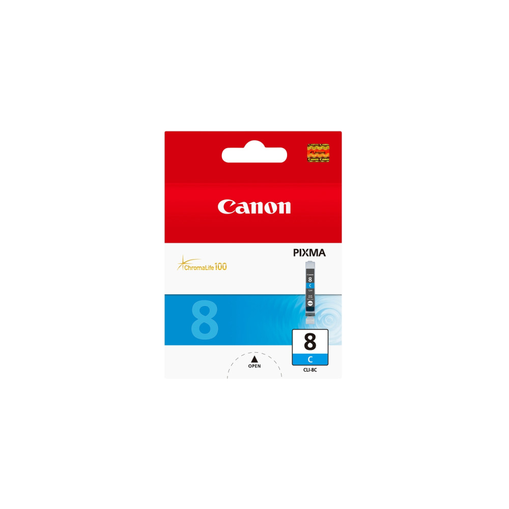 Canon cli-8 cartucho tinta original cli-8c cyan