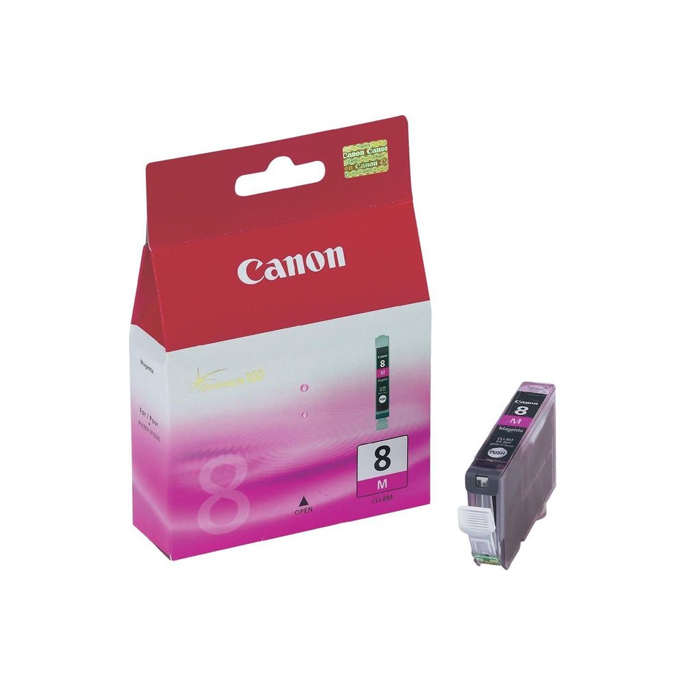 Canon cli-8 cartucho tinta original cli-8m magenta