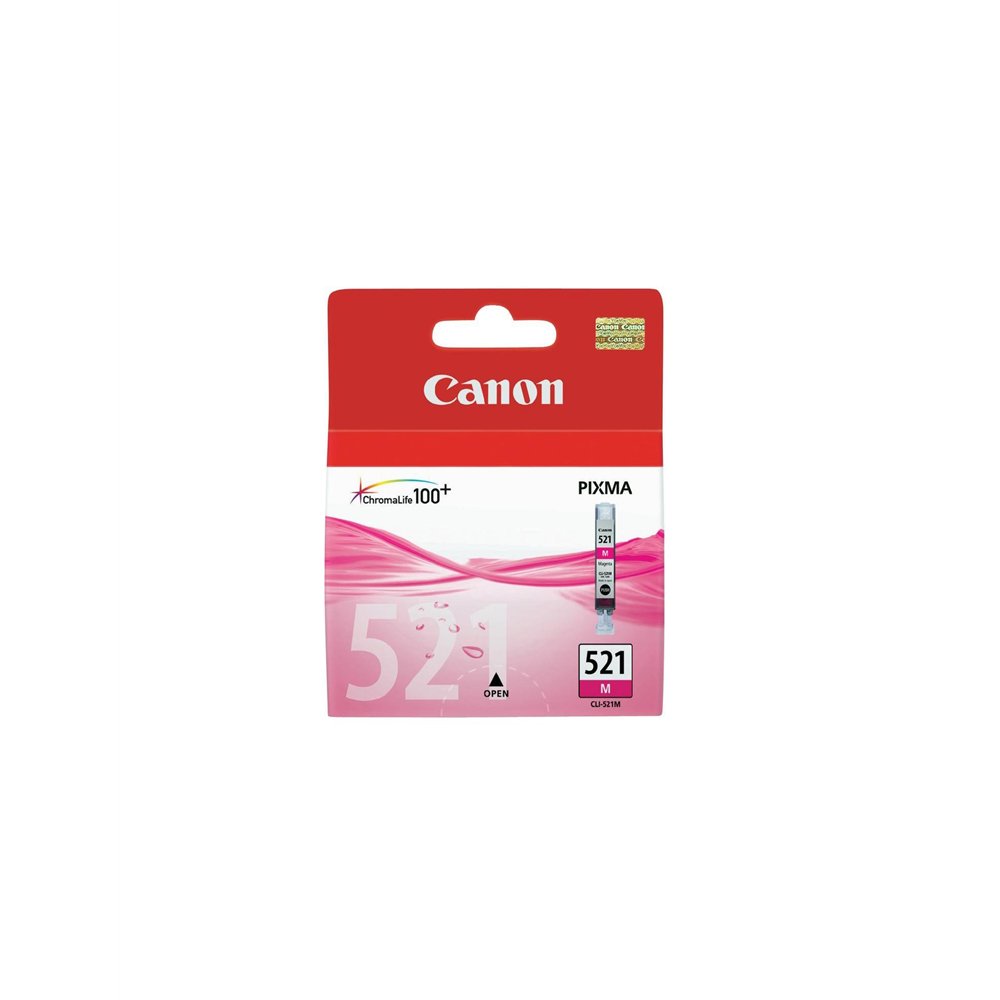 Cartucho canon 2935b001 cli-521m magenta