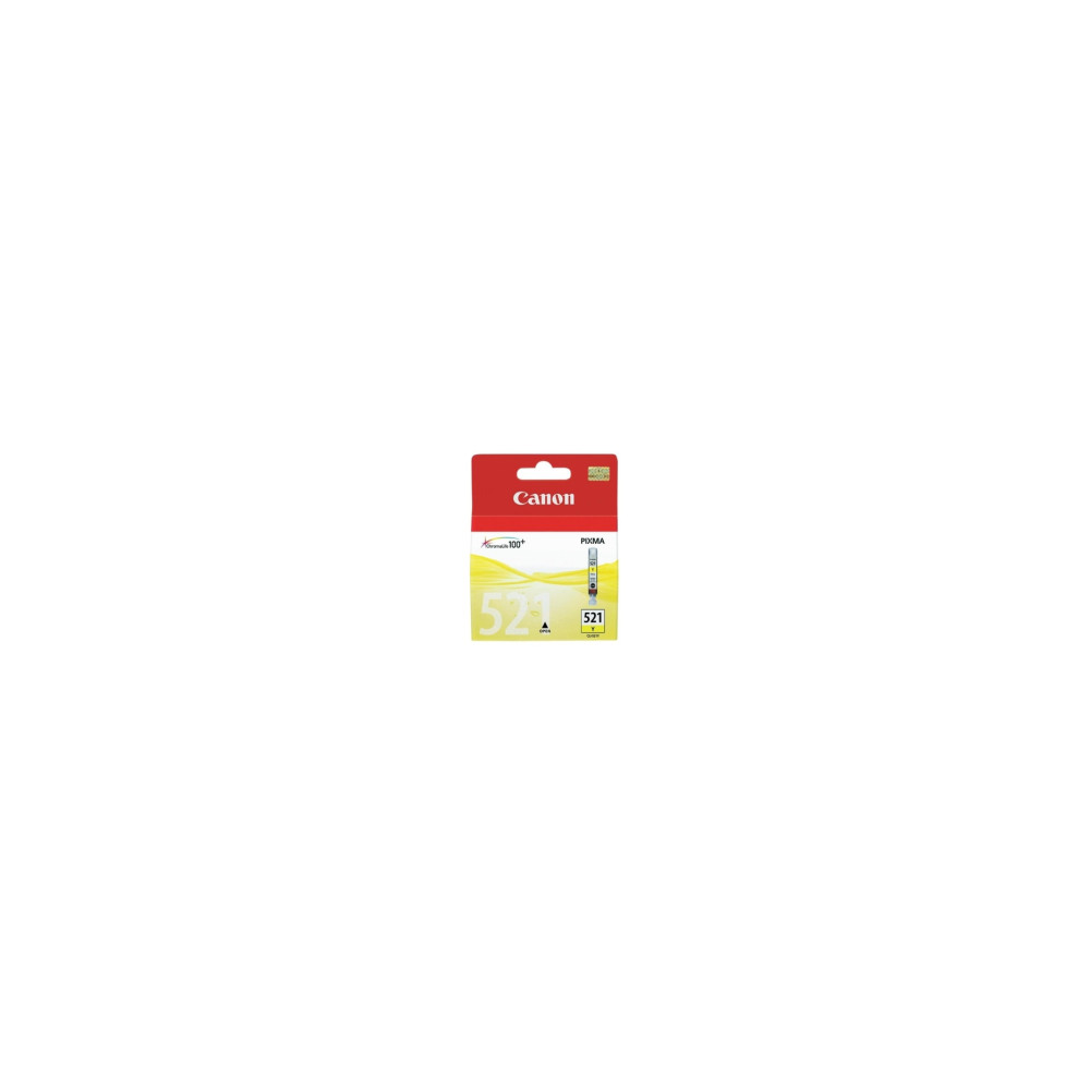 Cartucho canon 2936b001 cli-521y amarillo
