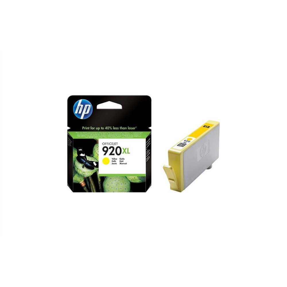 Cartucho hp 920xl amarillo alta capacidad cd974ae