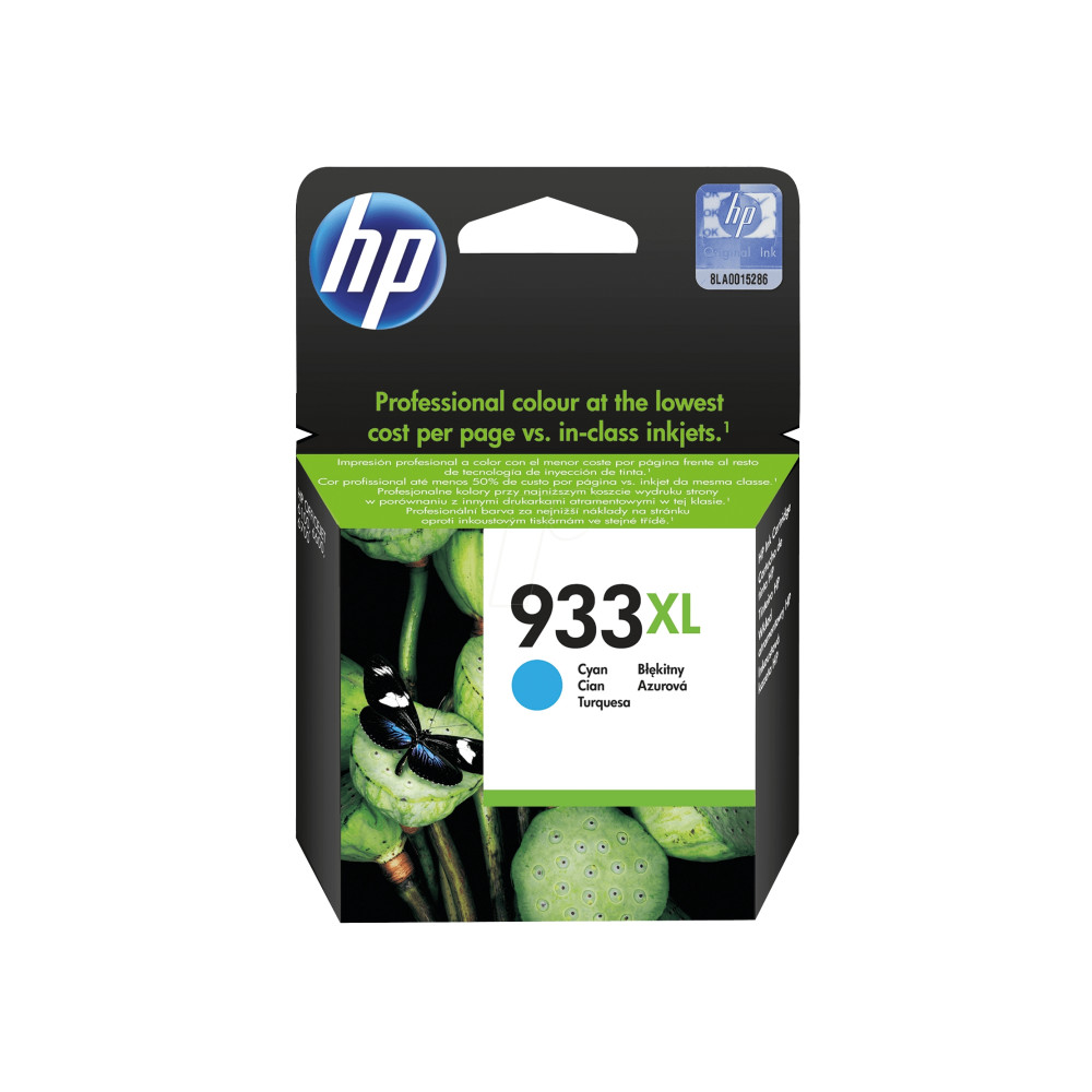 Cartucho hp 933xl cian alta capacidad cn054ae