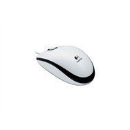 Logitech b100 raton usb blanco 910-003360