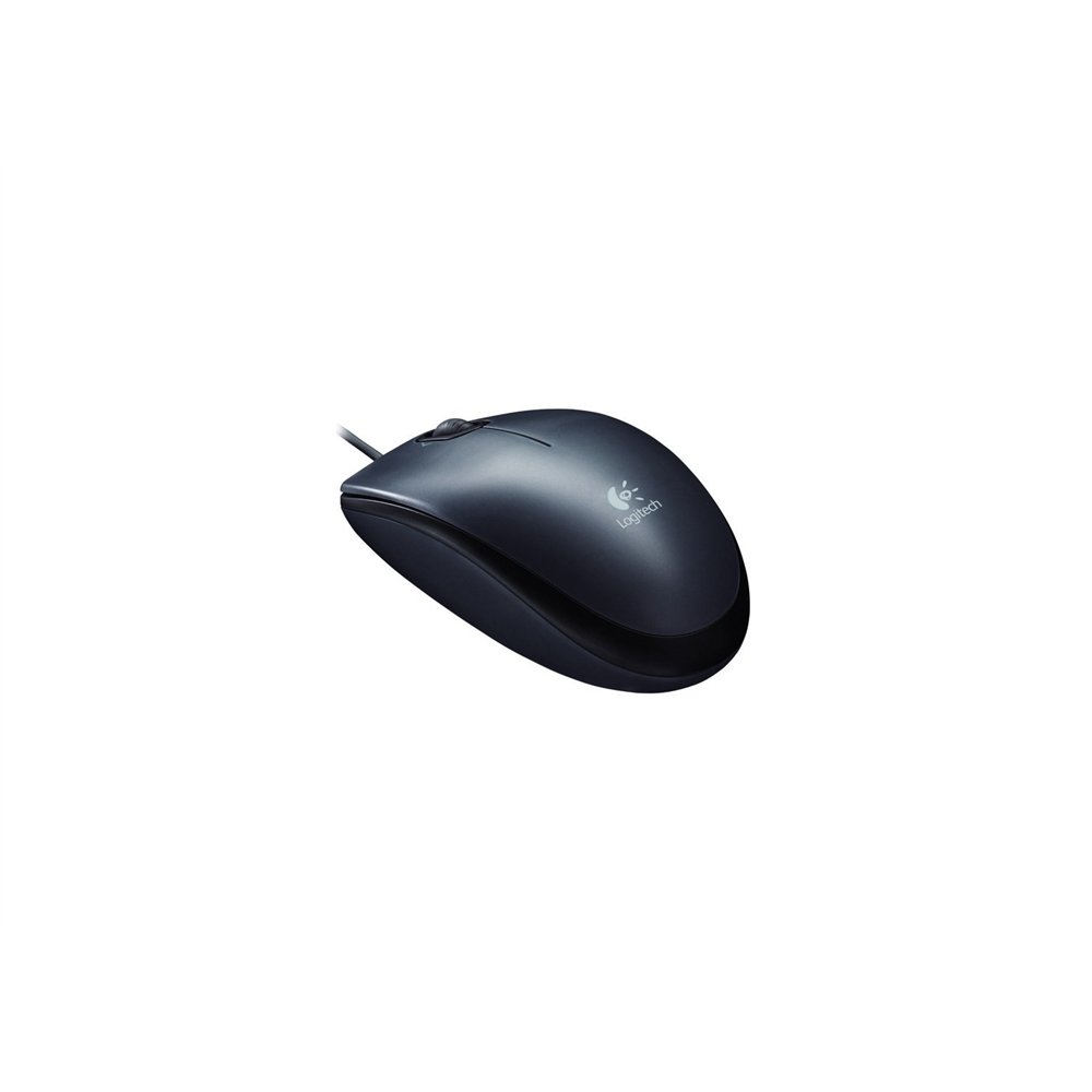 Logitech b100 raton usb negro 910-003357