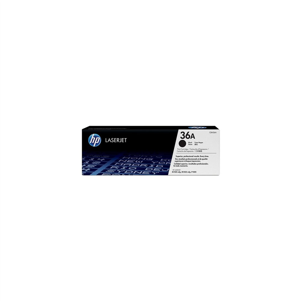 Toner hp 36a negro cb436a