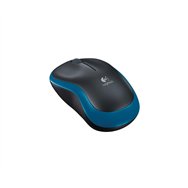Logitech m185 raton wireless negro-azul 910-002236
