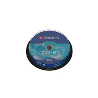 Cd-r verbatim 10 unidades 700mb 52x 43437