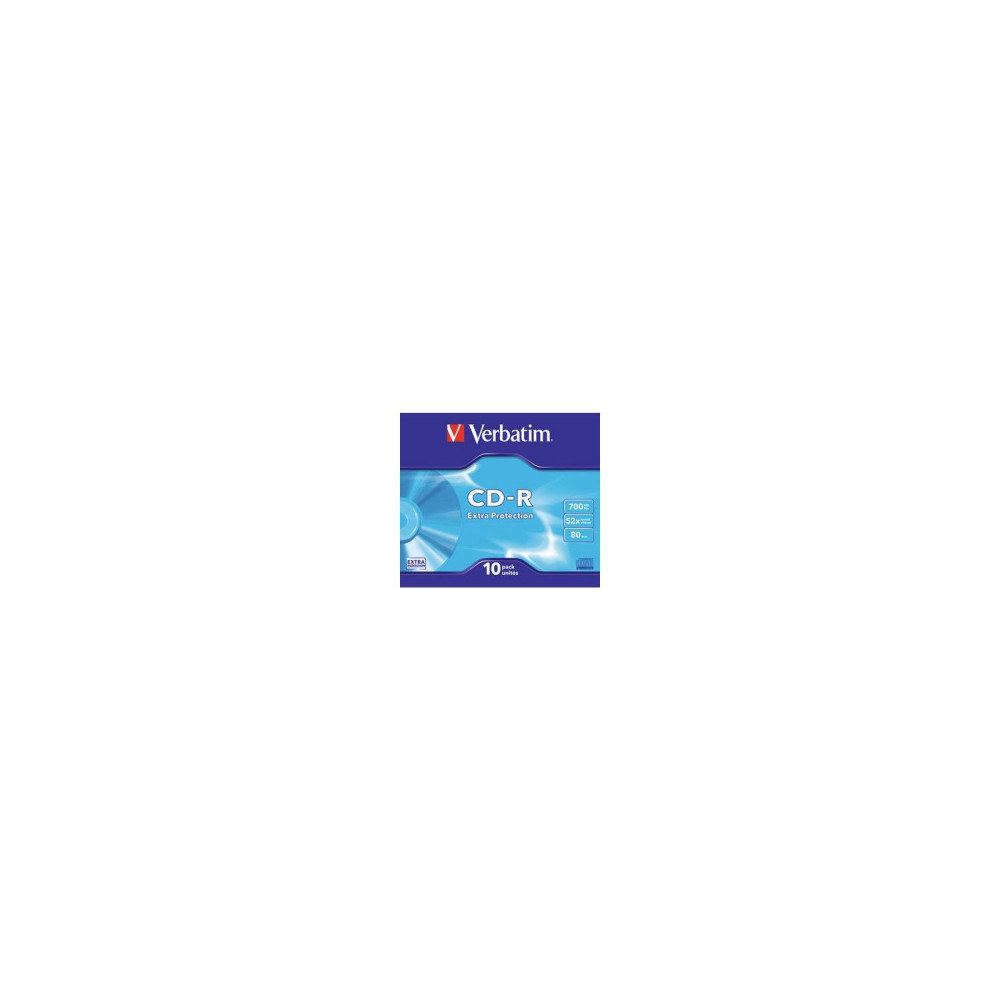 CD-R VERBATIM 10 UNIDADES 700MB 52x 43415